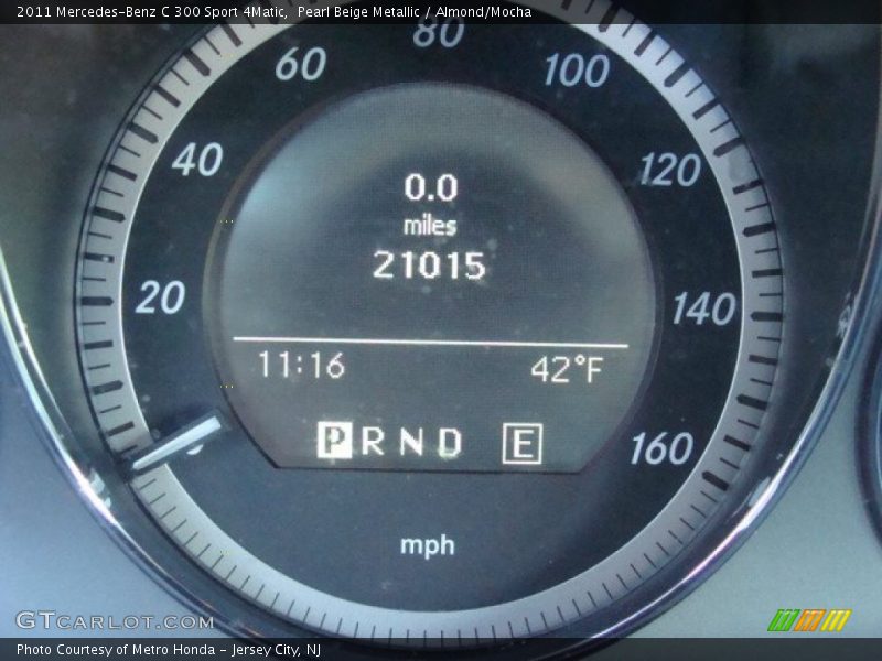 Pearl Beige Metallic / Almond/Mocha 2011 Mercedes-Benz C 300 Sport 4Matic