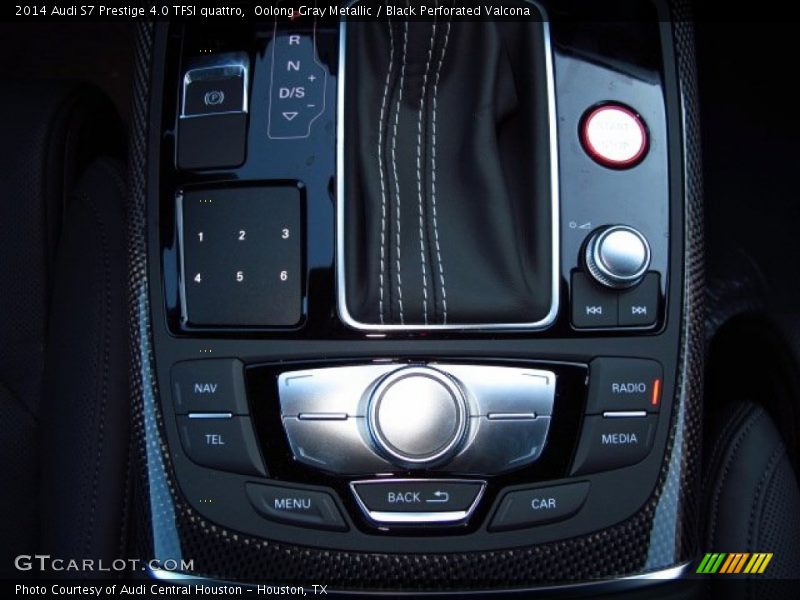 Oolong Gray Metallic / Black Perforated Valcona 2014 Audi S7 Prestige 4.0 TFSI quattro
