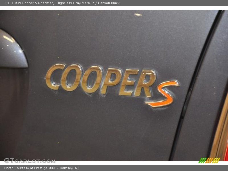 Highclass Gray Metallic / Carbon Black 2013 Mini Cooper S Roadster