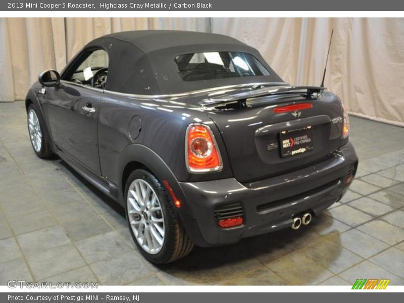 Highclass Gray Metallic / Carbon Black 2013 Mini Cooper S Roadster