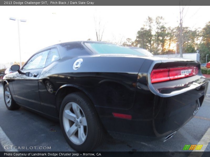Pitch Black / Dark Slate Gray 2013 Dodge Challenger SXT