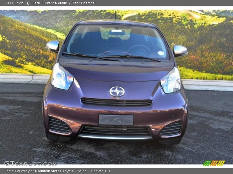 Black Currant Metallic / Dark Charcoal 2014 Scion iQ