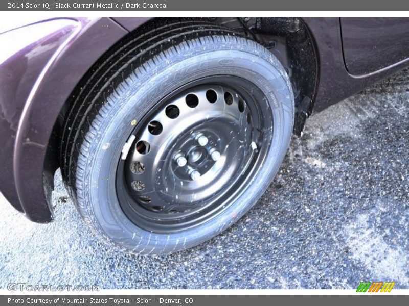 Black Currant Metallic / Dark Charcoal 2014 Scion iQ