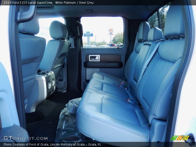 Rear Seat of 2014 F150 Lariat SuperCrew