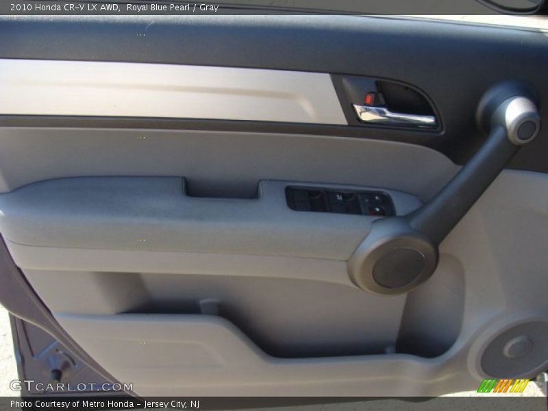 Royal Blue Pearl / Gray 2010 Honda CR-V LX AWD