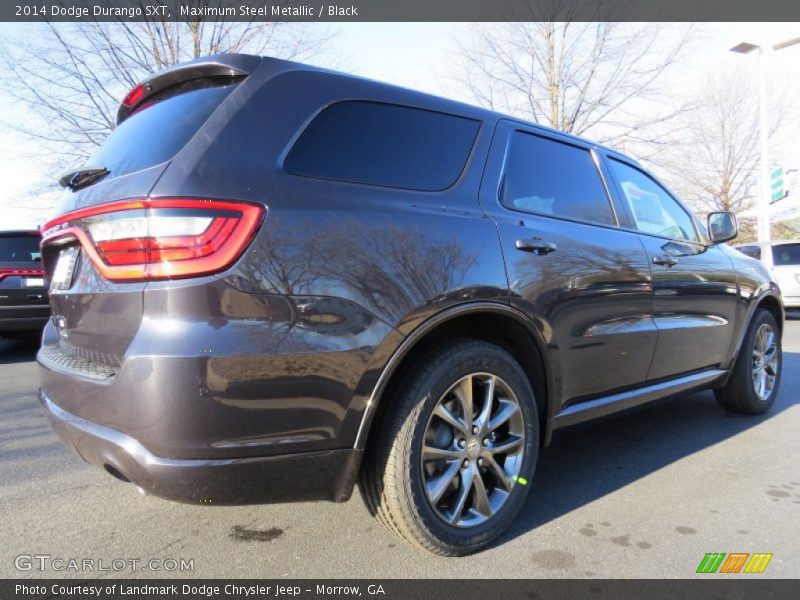 Maximum Steel Metallic / Black 2014 Dodge Durango SXT