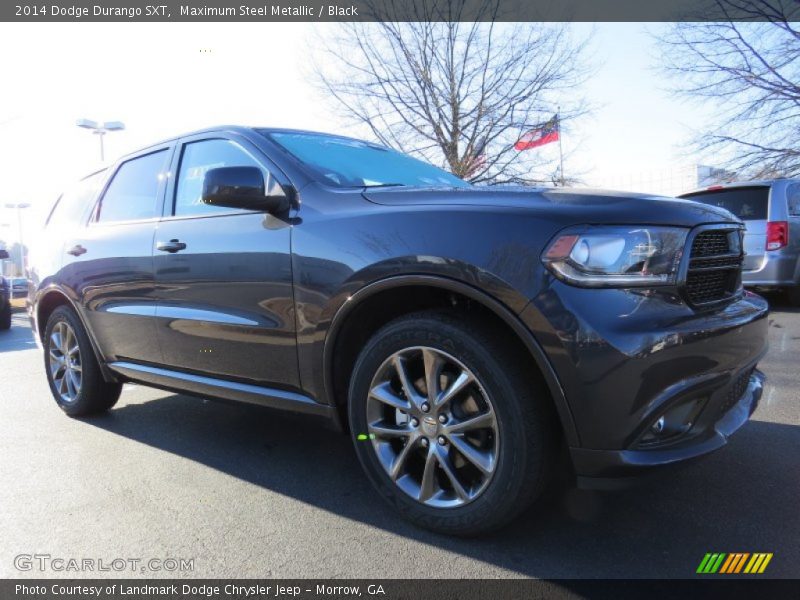 Maximum Steel Metallic / Black 2014 Dodge Durango SXT