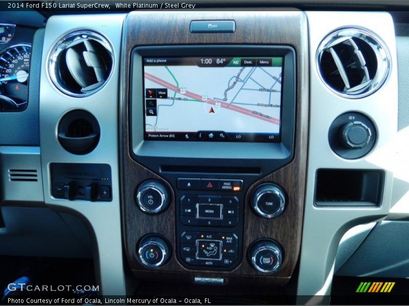 Controls of 2014 F150 Lariat SuperCrew