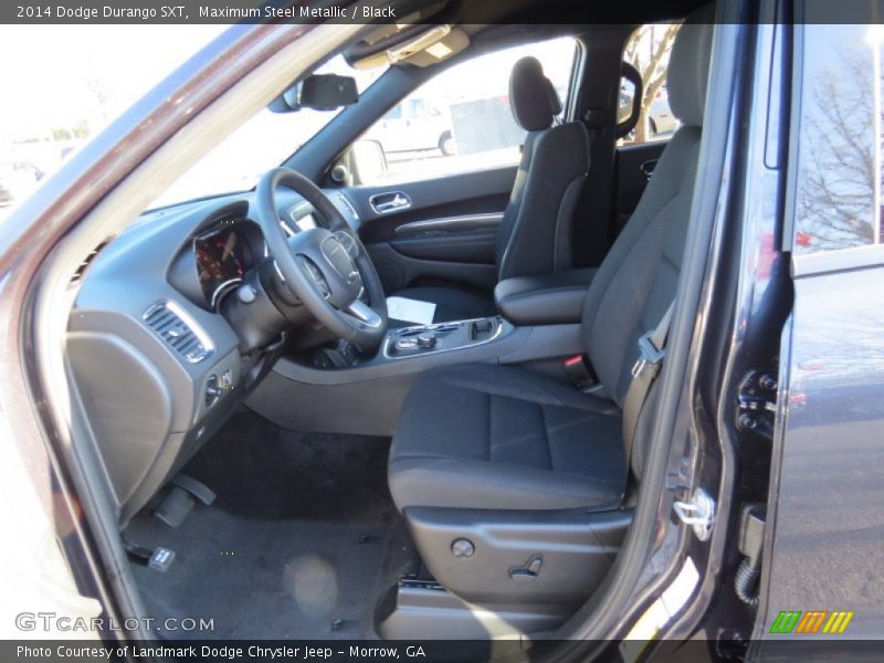 Maximum Steel Metallic / Black 2014 Dodge Durango SXT