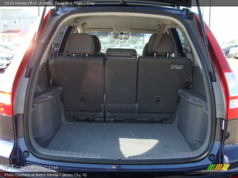 Royal Blue Pearl / Gray 2010 Honda CR-V LX AWD