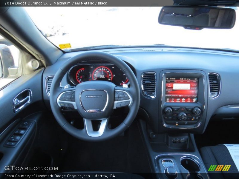 Maximum Steel Metallic / Black 2014 Dodge Durango SXT