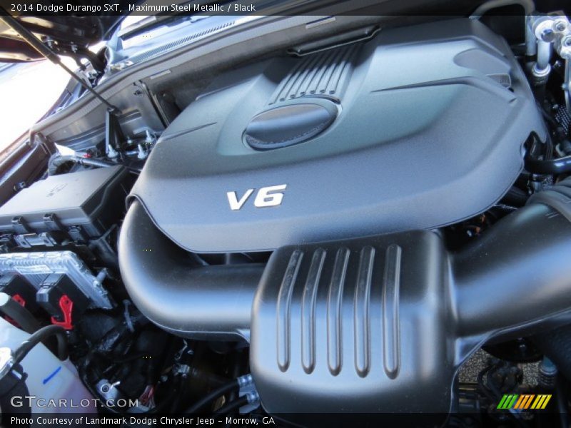 Maximum Steel Metallic / Black 2014 Dodge Durango SXT