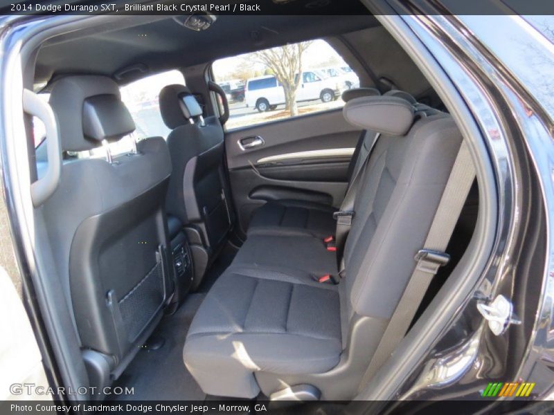 Brilliant Black Crystal Pearl / Black 2014 Dodge Durango SXT