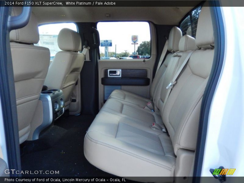 Rear Seat of 2014 F150 XLT SuperCrew