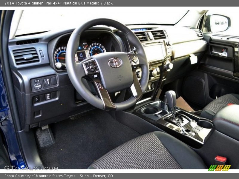 Black Interior - 2014 4Runner Trail 4x4 