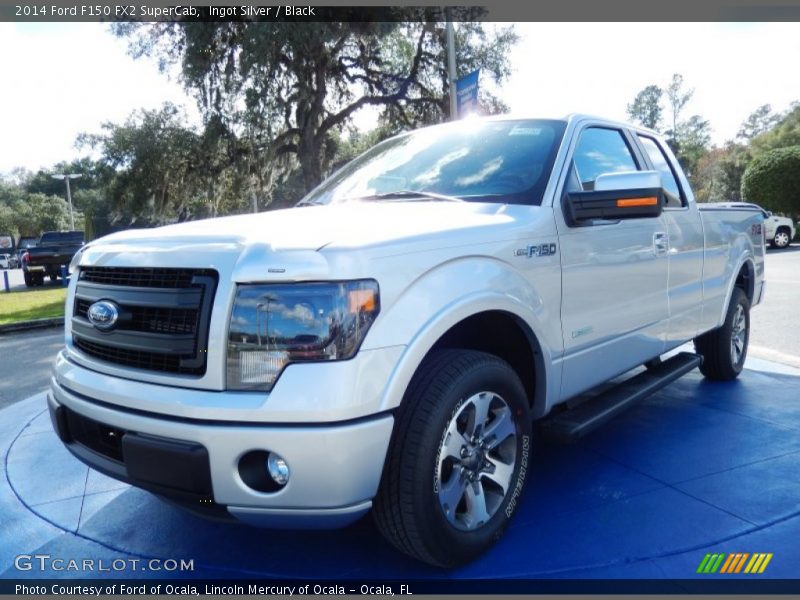 Ingot Silver / Black 2014 Ford F150 FX2 SuperCab