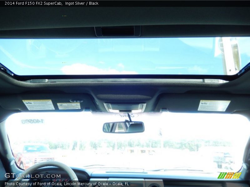 Ingot Silver / Black 2014 Ford F150 FX2 SuperCab