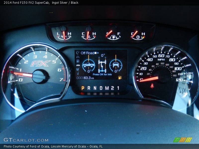 Ingot Silver / Black 2014 Ford F150 FX2 SuperCab