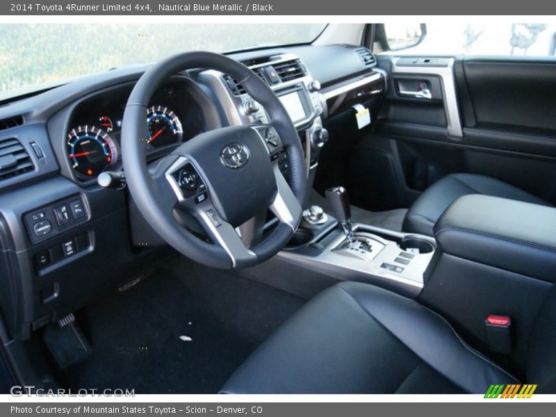 Nautical Blue Metallic / Black 2014 Toyota 4Runner Limited 4x4