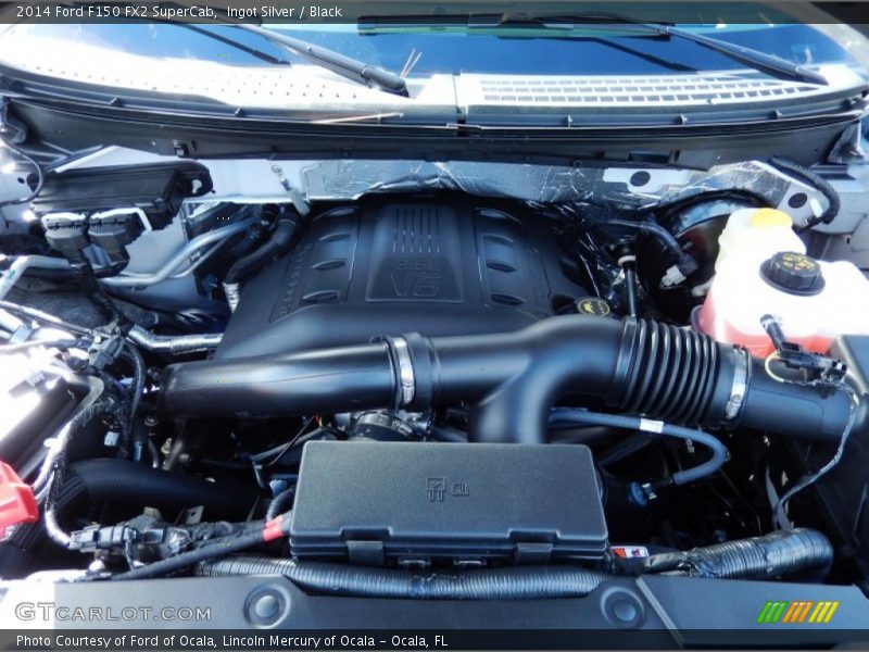 Ingot Silver / Black 2014 Ford F150 FX2 SuperCab