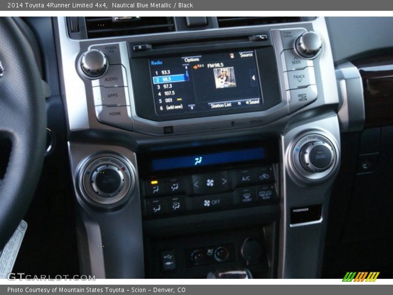 Nautical Blue Metallic / Black 2014 Toyota 4Runner Limited 4x4