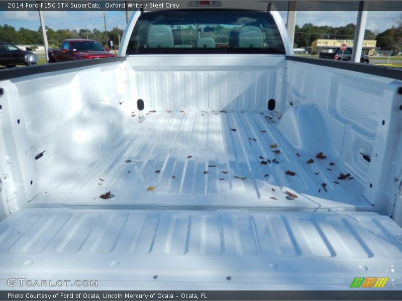 Oxford White / Steel Grey 2014 Ford F150 STX SuperCab