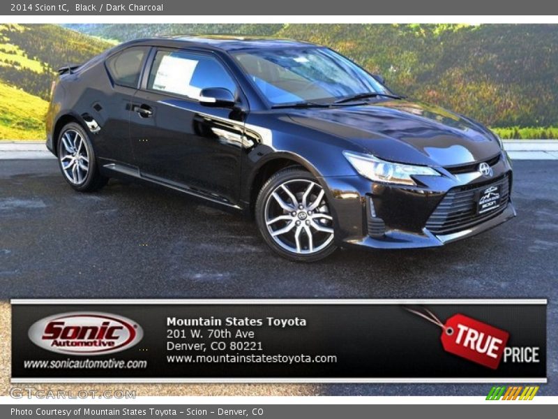 Black / Dark Charcoal 2014 Scion tC