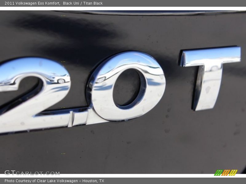 Black Uni / Titan Black 2011 Volkswagen Eos Komfort