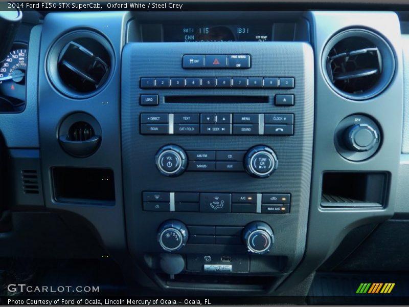 Controls of 2014 F150 STX SuperCab