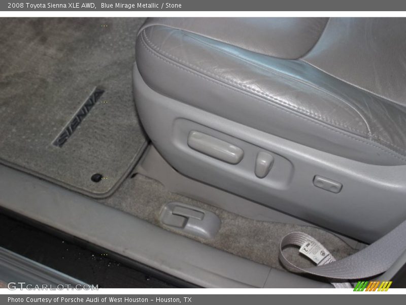 Blue Mirage Metallic / Stone 2008 Toyota Sienna XLE AWD