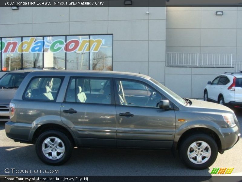 Nimbus Gray Metallic / Gray 2007 Honda Pilot LX 4WD