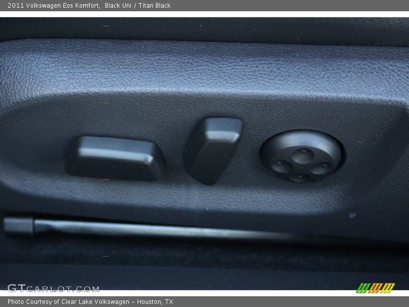 Black Uni / Titan Black 2011 Volkswagen Eos Komfort