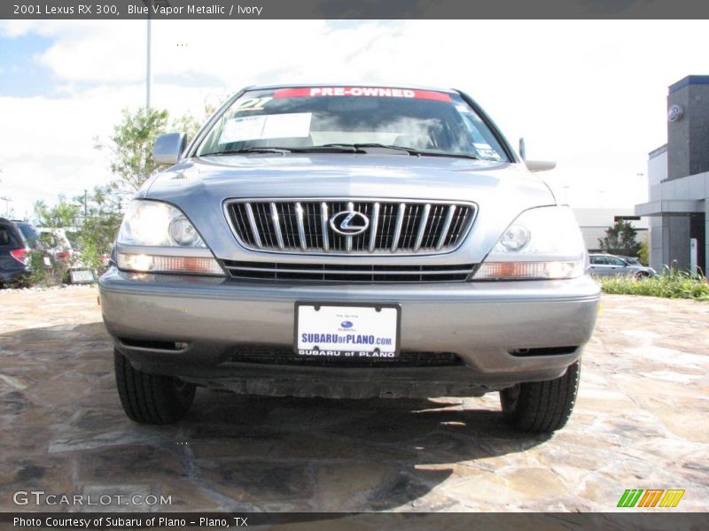 Blue Vapor Metallic / Ivory 2001 Lexus RX 300