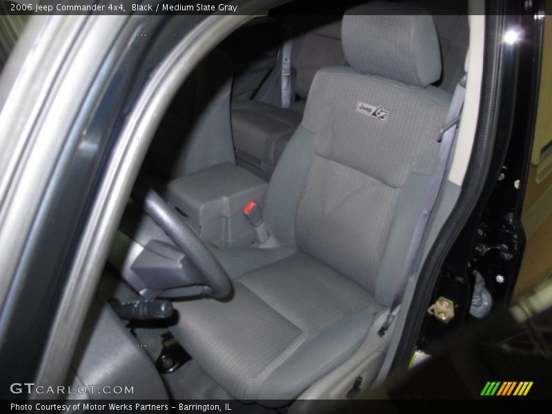 Black / Medium Slate Gray 2006 Jeep Commander 4x4