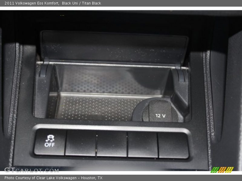 Black Uni / Titan Black 2011 Volkswagen Eos Komfort