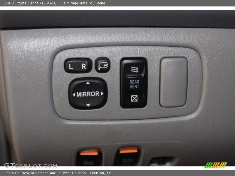Blue Mirage Metallic / Stone 2008 Toyota Sienna XLE AWD