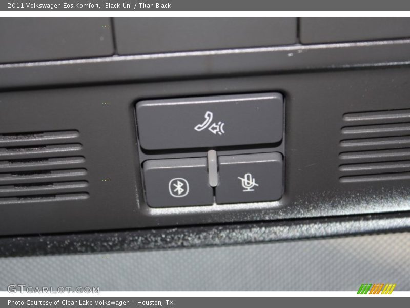 Black Uni / Titan Black 2011 Volkswagen Eos Komfort