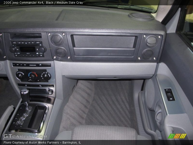 Black / Medium Slate Gray 2006 Jeep Commander 4x4