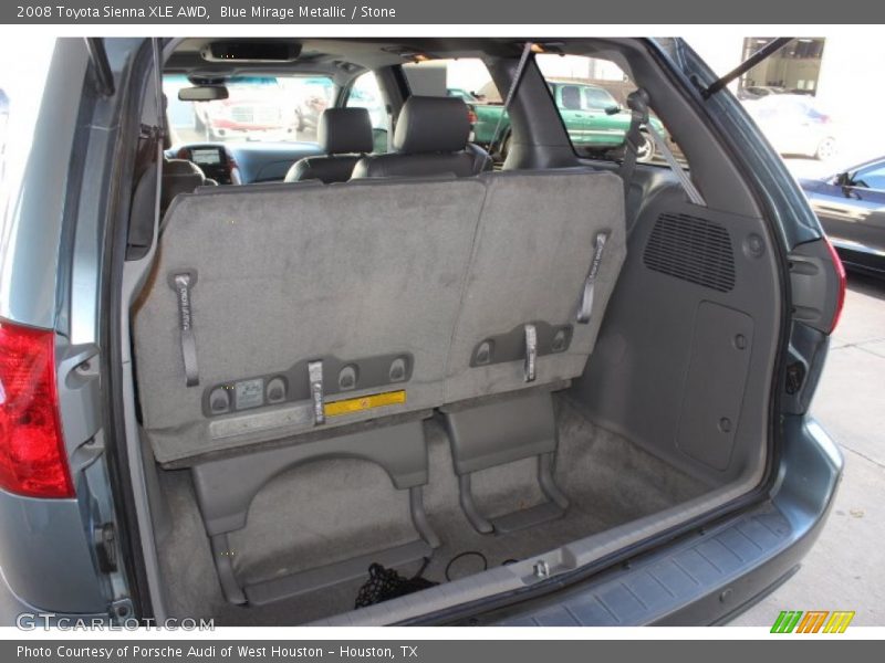 Blue Mirage Metallic / Stone 2008 Toyota Sienna XLE AWD