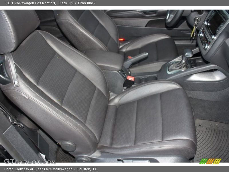 Black Uni / Titan Black 2011 Volkswagen Eos Komfort