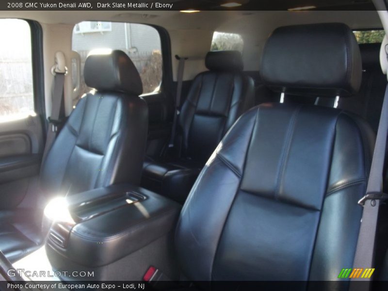 Dark Slate Metallic / Ebony 2008 GMC Yukon Denali AWD