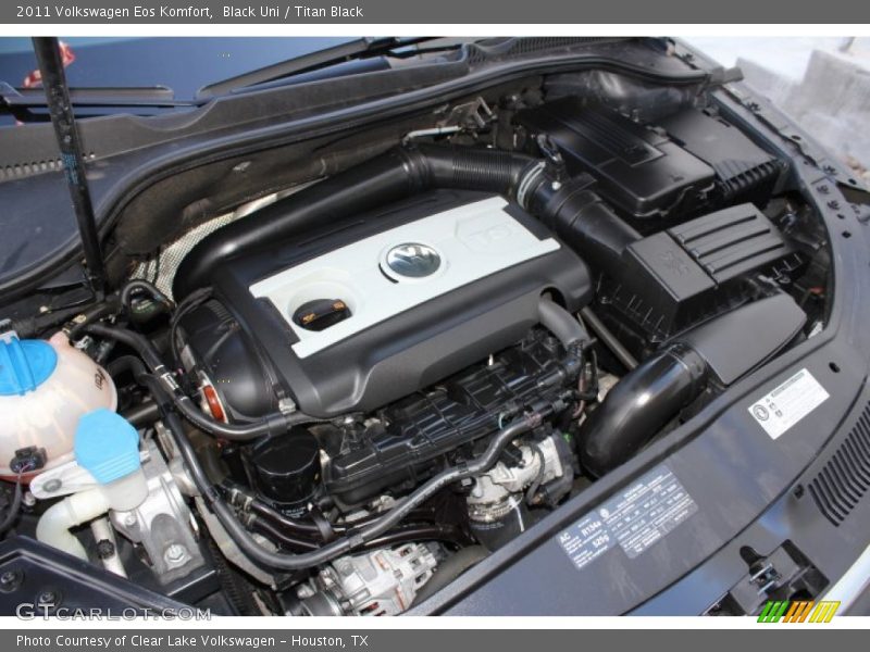 Black Uni / Titan Black 2011 Volkswagen Eos Komfort