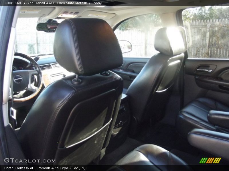 Dark Slate Metallic / Ebony 2008 GMC Yukon Denali AWD