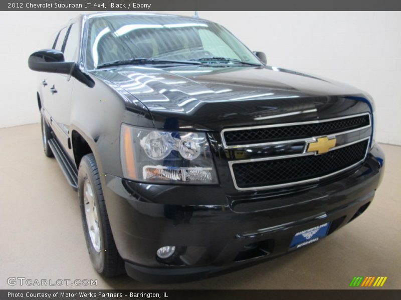 Black / Ebony 2012 Chevrolet Suburban LT 4x4