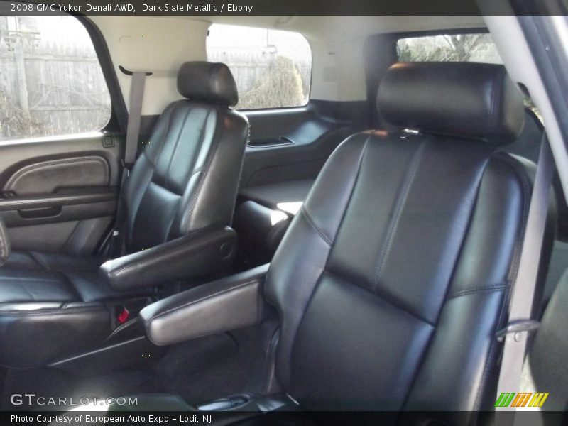 Dark Slate Metallic / Ebony 2008 GMC Yukon Denali AWD