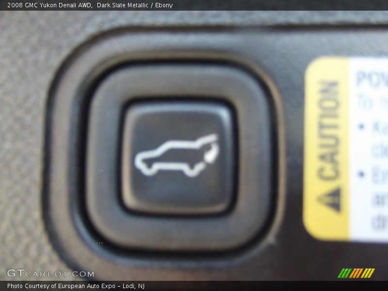 Dark Slate Metallic / Ebony 2008 GMC Yukon Denali AWD