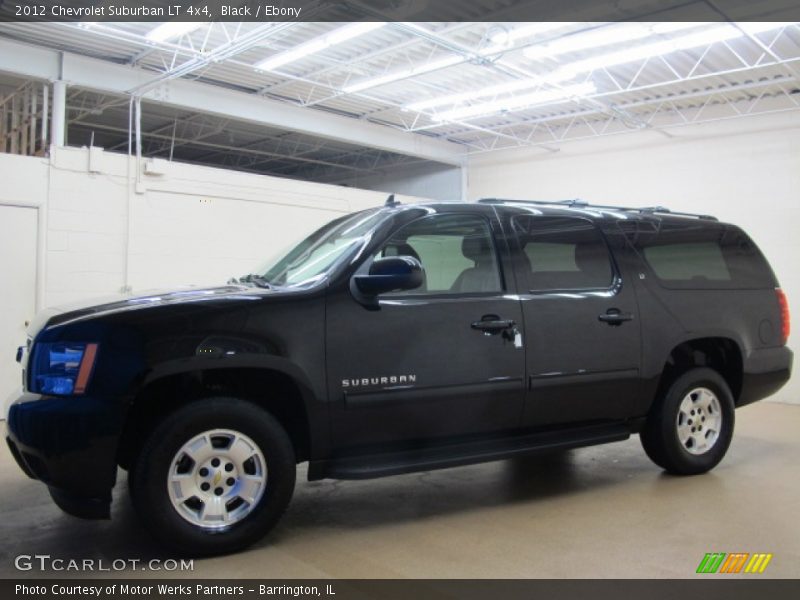 Black / Ebony 2012 Chevrolet Suburban LT 4x4
