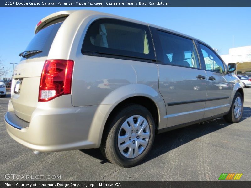 Cashmere Pearl / Black/Sandstorm 2014 Dodge Grand Caravan American Value Package