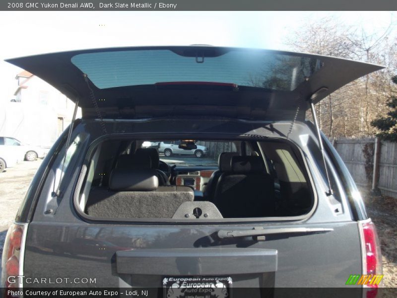 Dark Slate Metallic / Ebony 2008 GMC Yukon Denali AWD