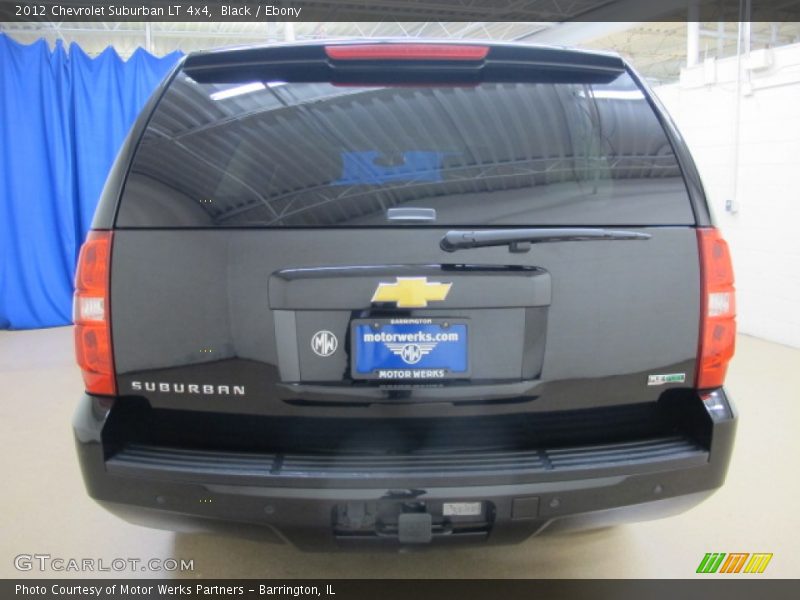 Black / Ebony 2012 Chevrolet Suburban LT 4x4